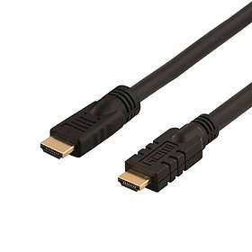 Deltaco Active HDMI - HDMI High Speed with Ethernet 10m