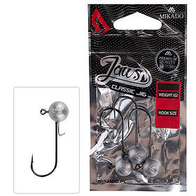 Mikado Jaws Classic Jig Head Svart 3g / 1/0