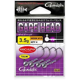 Gamakatsu Gape Jig Head Silver 3,5g / 2/0