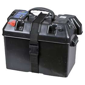 Talamex Battery Box With Quickfit Connection 50a And Battery Test Svart