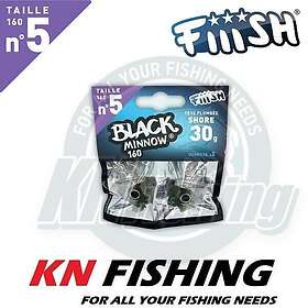 Fiiish Black Minnow Shore Jig Head 2 Units 30g