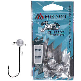 Mikado Jaws Triangular Eye Jig Head 3 Units 10g / 8/0