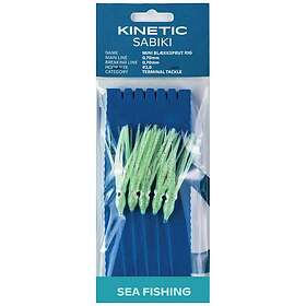 Kinetic Sabiki Mini Blekksprut Feather Rig