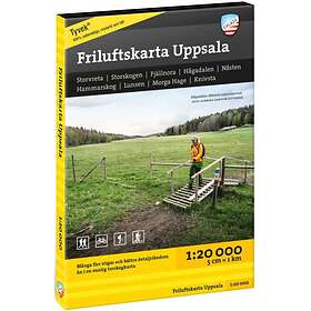 : Friluftskarta Uppsala 1:20,000