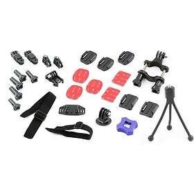 Xrec Mounting Kit 29in1 Mount For Gopro Hero 1/2/3/3 +/4 Tripod Adapter