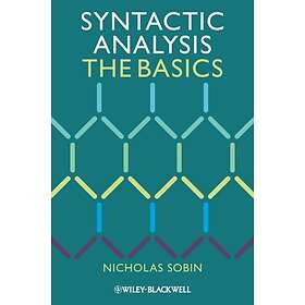 N Sobin: Syntactic Analysis The Basics