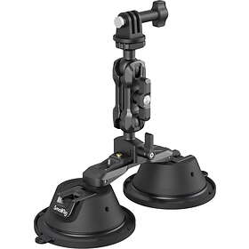 SmallRig 3566 Suction Cup Portable Dual with Camera Mount SC-2K