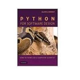 Allen B Downey: Python for Software Design