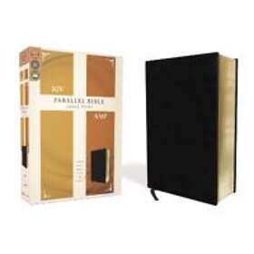 Zondervan: KJV, Amplified, Parallel Bible, Large Print, Bonded Leather, Black, R