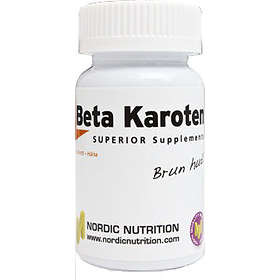 Nordic Nutrition Beta Karoten 60 Kapsler