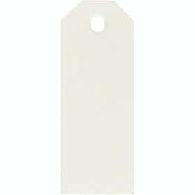 Creativ Company Manillamärken Stl 3x8 cm 220g 20 St/1 Förp Manillamärken, råvit, stl. cm, g, st./ 1 förp. 234022