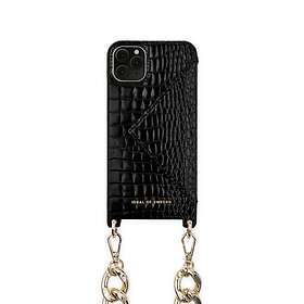 iDeal of Sweden Mobilhalsband iPhone 11PM/XSM Neo Noir Croco