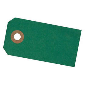 Paper Line Manillamärken Grön 4x8cm 10 st.