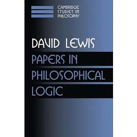 David Lewis: Papers in Philosophical Logic: Volume 1