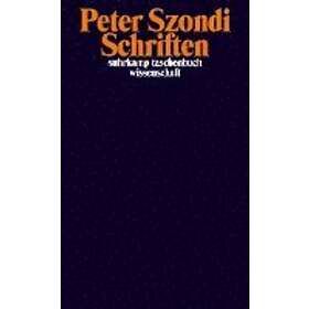 Peter Szondi: Schriften Band 1+2