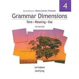 Diane Larsen-Freeman: Grammar Dimensions 4