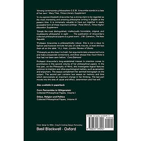 GEM Anscombe: Metaphysics and the Philosophy of Mind Collected Philosophical Papers V 2