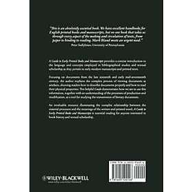 M Bland: Guide to Early Printed Books and Manuscripts
