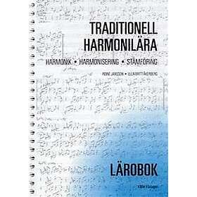 Roine Jansson: Traditionell harmonilära harmonik, harmonisering, stämföring; lärobok