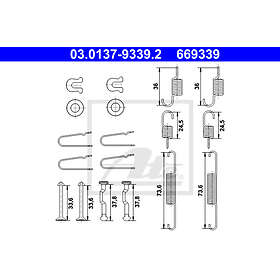 ATE Tillbehörssats, bromsbackar 03,0137-9339,2