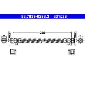 ATE Bromsslang 83,7839-0298,3