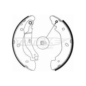 Tomex Brakes Bromsbackar sats TX 20-94