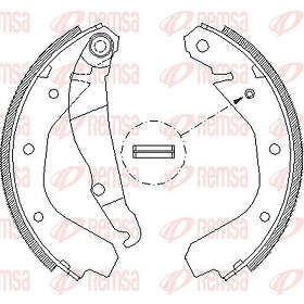 Remsa Bromsbackar sats 4088.00