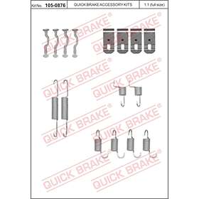Quick Bromsbackar 105-0876