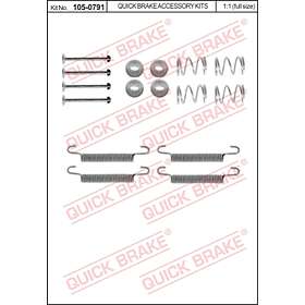 Quick Tillbehörssats, bromsbackar BRAKE 105-0791