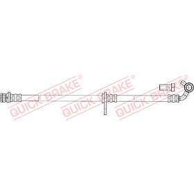 Quick Bromsslang BRAKE 50,843X