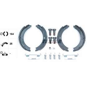Textar Bromsbackar, sats, parkeringsbroms 91057200