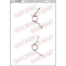 Quick Rep.sats parkeringsbromsvajer BRAKE 113-0501
