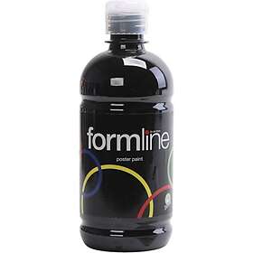 Formline Hobbyfärg Svart Matt 500ml