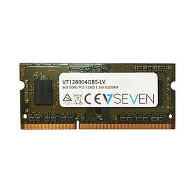 V7 SO-DIMM DDR3 1600MHz 4GB (V7128004GBS-DR-LV)