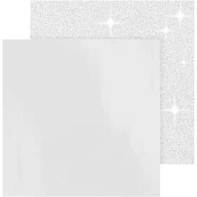 Vivi Gade Glitter 30.5x30.5cm 128g Vit 1 Blad
