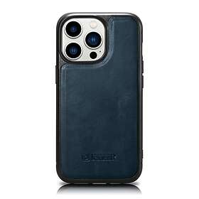 iCarer Leather Oil iPhone 14 Pro