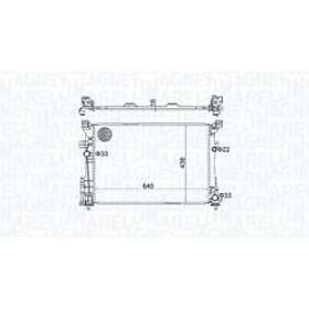 Magneti Marelli Kylare, motorkylning 350213158600