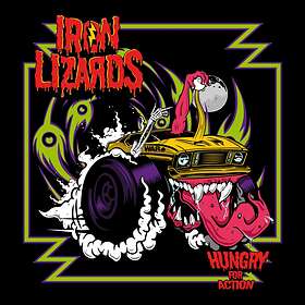 Iron Lizards - Hungry For Action Limited Edition LP