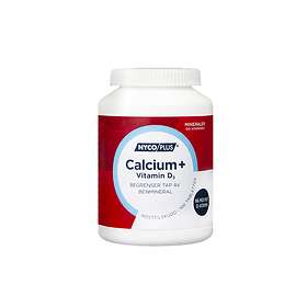 Nycoplus Calcium + D-vitamin 100 Tabletter