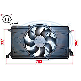 ERA Fläkt, kylare 352140