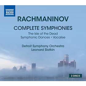 Best Pris På Detroit Symphony Orchestra - Rachmaninov: Symphonies Nos ...