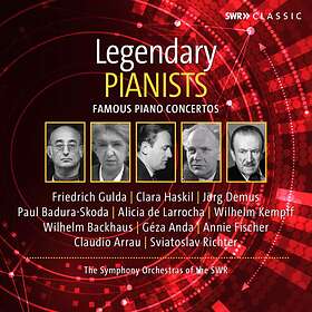 Friedrich Gulda - Legendary Pianists Famous Piano Concertos CD