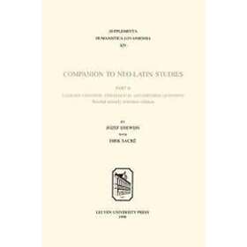 Jozef Ijsewijn: Companion to Neo-Latin Studies