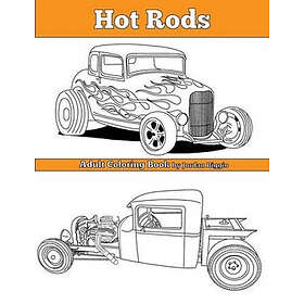 Jordan Biggio: Hot Rods: Adult Coloring Book