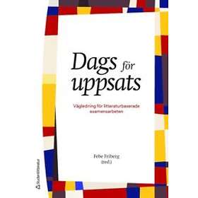 Febe Friberg, Elisabeth Dahlborg, Kerstin Segesten, Linda Östlundh: Dags för uppsats vägledning litteraturbaserade examensarbeten