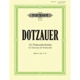 Justus Johann Friedrich Dotzauer, Johanns Klingenberg: 113 Exercises for Violoncello, Book 1: Nos. 1-34