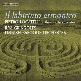 Ilya Gringolts - Locatelli: Il Labirinto Armonico Three Violin Concertos CD
