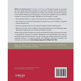 HJ van Vliet: Software Engineering Principles and Practice 3e