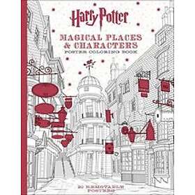 Scholastic: Harry Potter Magical Places & Characters Poster Coloring Book