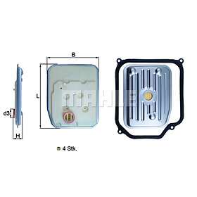 Mahle Original Hydraulikfilter, automatväxel HX 147KIT1